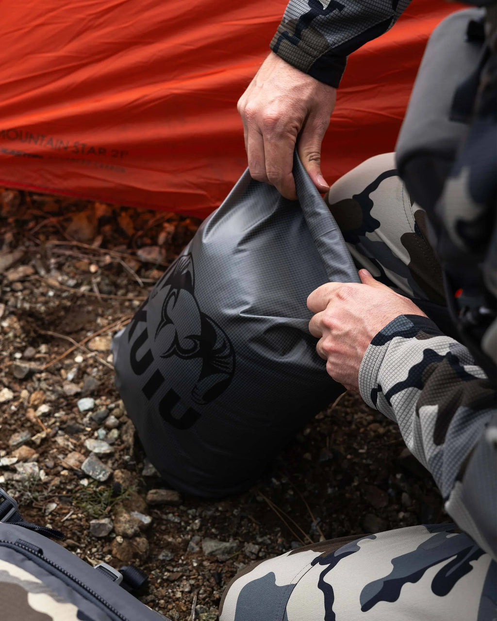 HD Roll Top Dry Bags | Blaze Orange