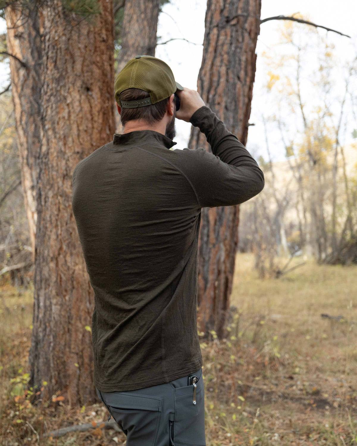 ULTRA Merino 145 Zip-T Hunting Shirt | Bone