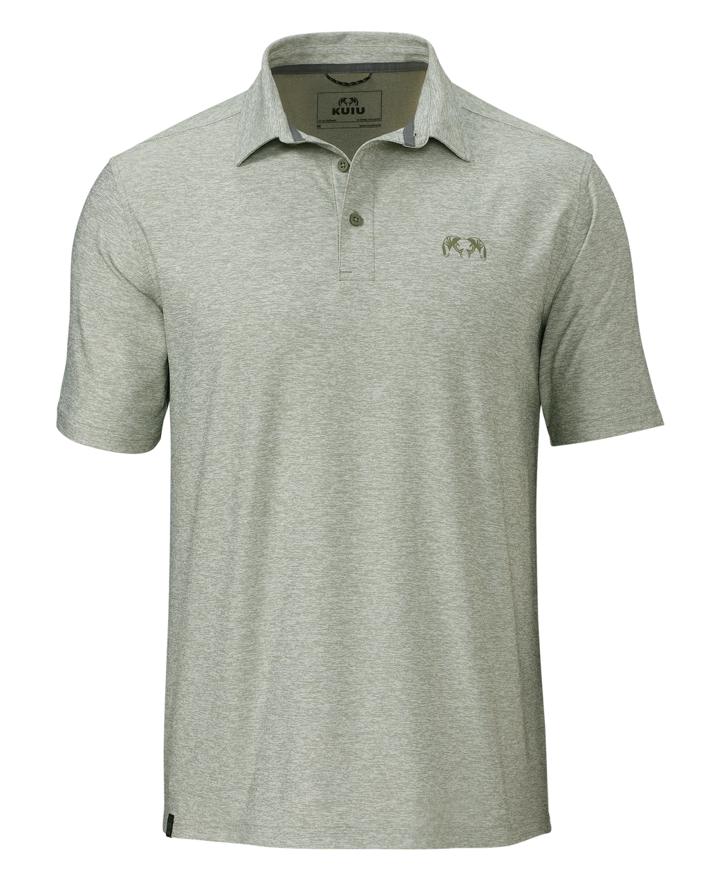 KUIU Performance Polo | Heather Buckbrush