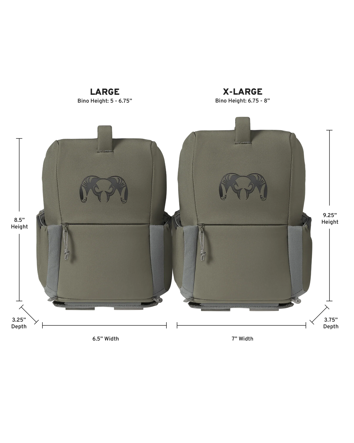 PRO G3 Bino Rangefinder Set | Ash