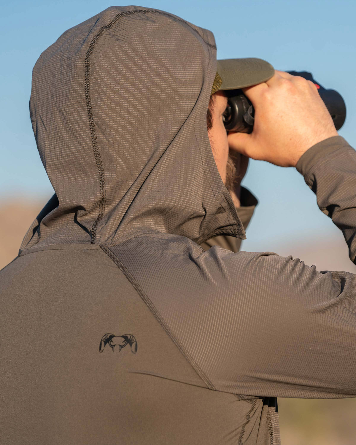 Tiburon Hybrid Hoodie | Ash