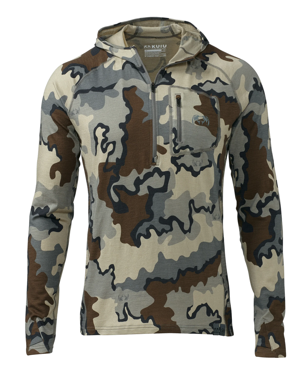 ULTRA Merino 145 Zip-T Hunting Hoodie | Vias