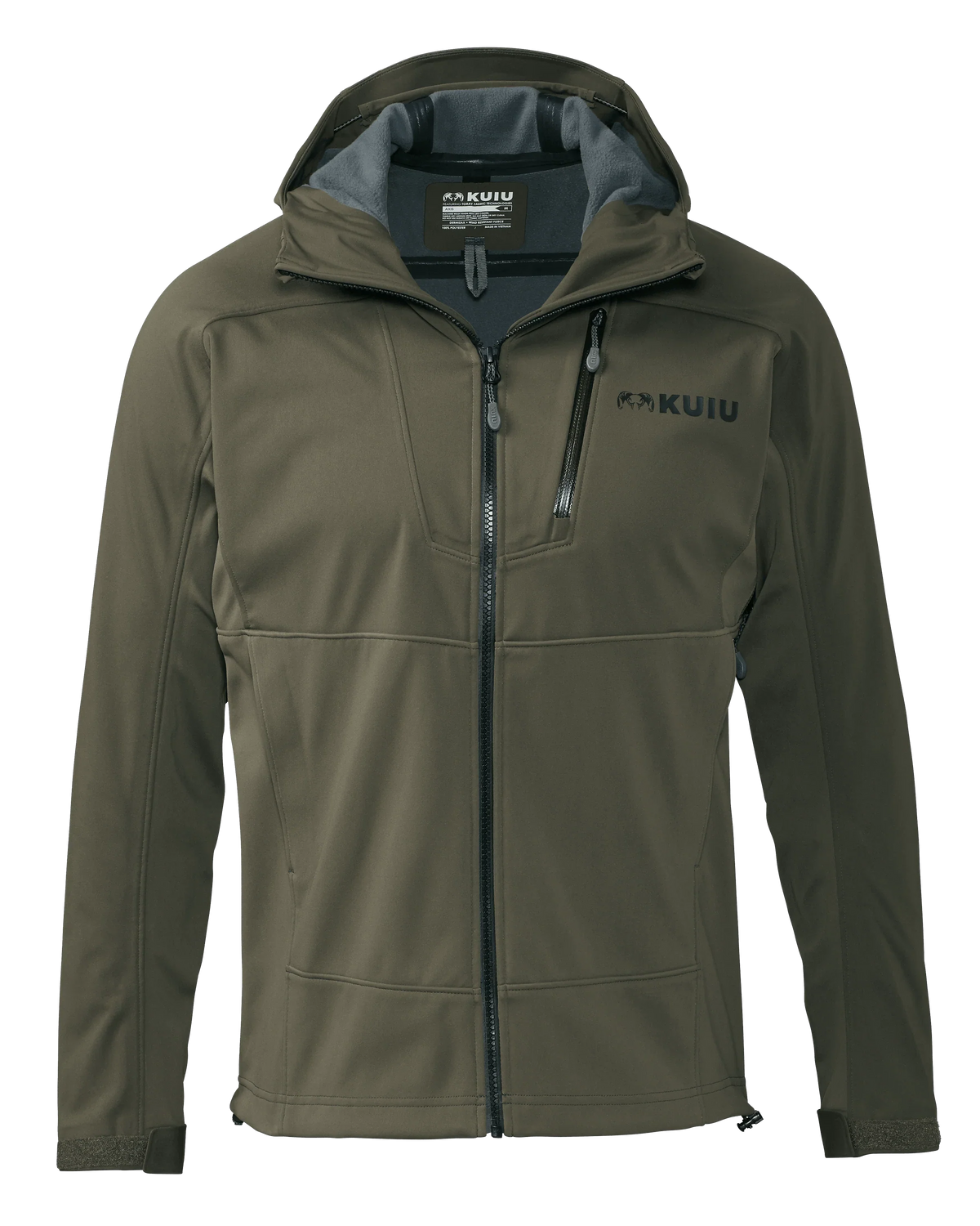 Axis Hybrid Hooded Jacket | Ash