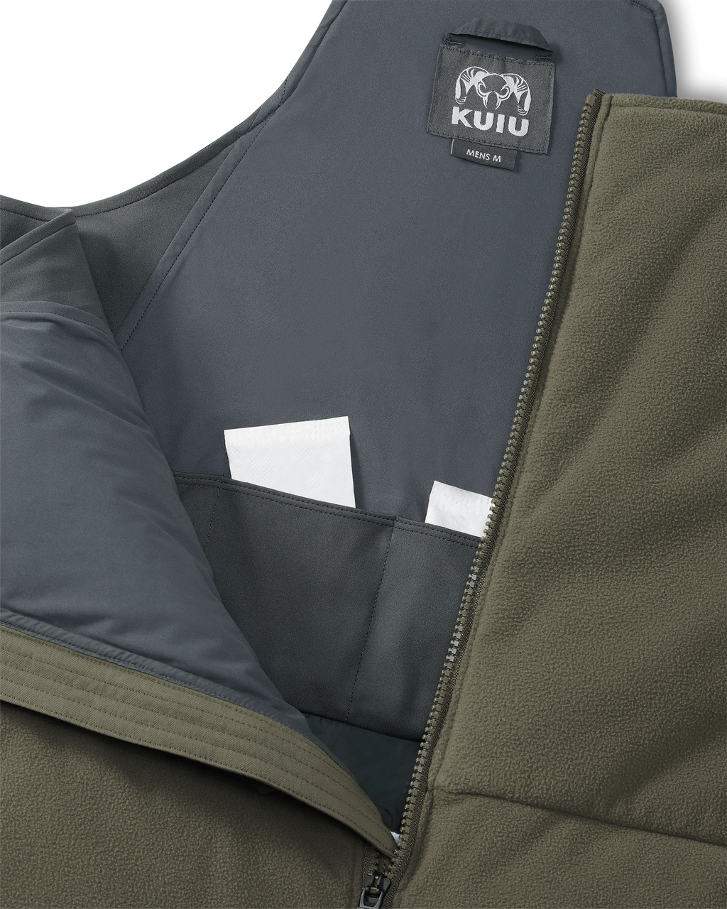 Super Down Haven Bib | Ash